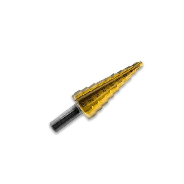 Broca Multi-Diâmetro Escalonada 4/20 mm - Disflex Broca Multi-Diâmetro Escalonada 4/20 mm - Disflex