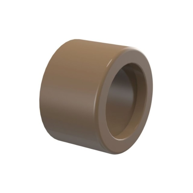 Bucha de Redução Soldável Curta 25 x 20mm Marrom - Tigre Bucha de Redução Soldável Curta 25 x 20mm Marrom - Tigre
