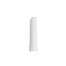 Bucha Nylon de Fixação N° 10 Anel Branca - IVPLAST