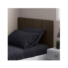 Cabeceira Solteiro Laura 0,90 Almofadada Marrom Cabeceira Solteiro Laura 0,90 Almofadada Marrom