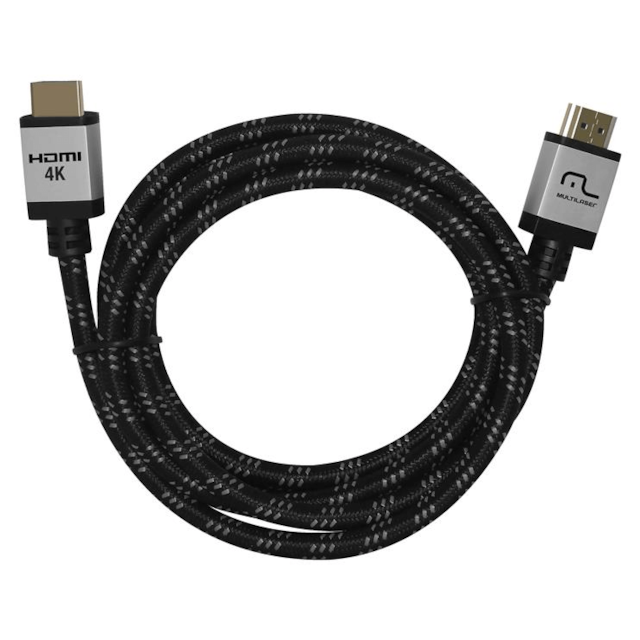 Cabo Nylon 1,8M HDMI 2.0 4K Multilaser - WI295