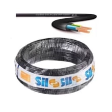 Cabo PP 3x1.5 Preto 500V - SIL