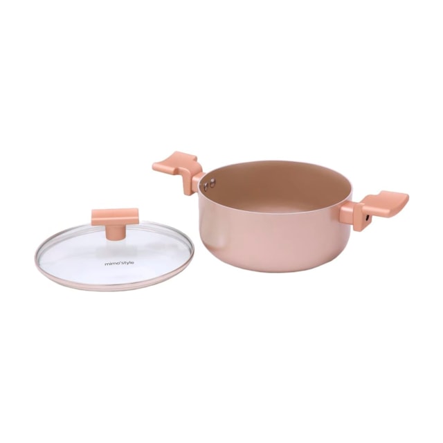 Caçarola Sartin Champanhe Mimo Style 24 cm Caçarola Sartin Champanhe Mimo Style 24 cm