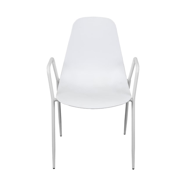 CADEIRA ABI PP BRANCA ESTRUTURA EM AÇO PINTADO COM BRAÇO CADEIRA ABI PP BRANCA ESTRUTURA EM AÇO PINTADO COM BRAÇO