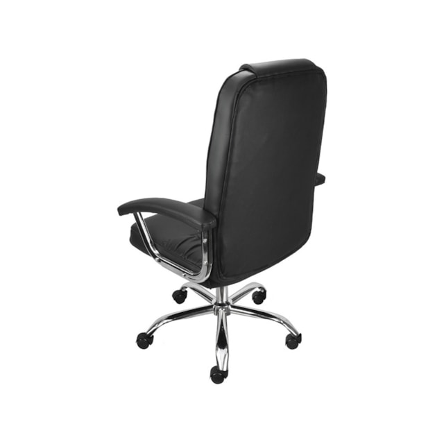 CADEIRA BOSTON ALTA PRETA BASE RODÍZIO CADEIRA BOSTON ALTA PRETA BASE RODÍZIO