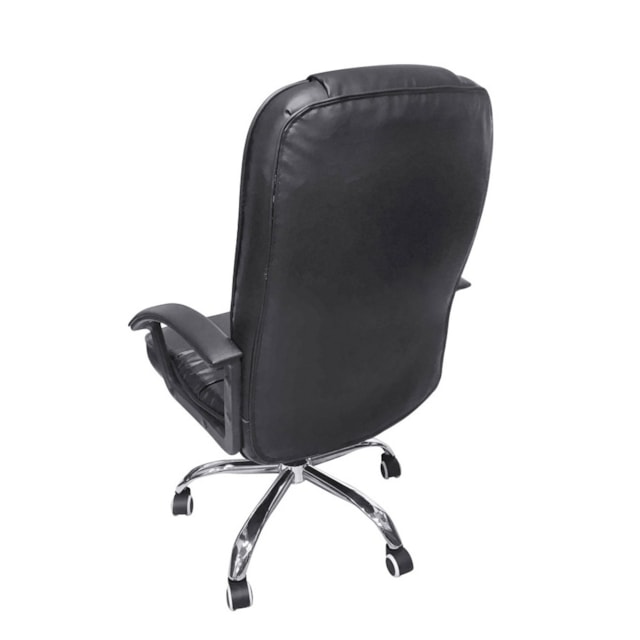 CADEIRA BOSTON ALTA PRETA BASE RODÍZIO CADEIRA BOSTON ALTA PRETA BASE RODÍZIO