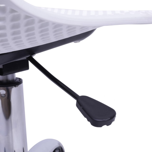 CADEIRA COLMEIA PP BRANCA BASE RODÍZIO CADEIRA COLMEIA PP BRANCA BASE RODÍZIO