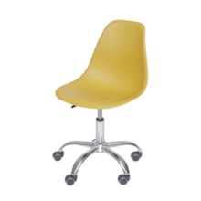 CADEIRA DKR PP AÇAFRÃO BASE RODÍZIO CADEIRA DKR PP AÇAFRÃO BASE RODÍZIO