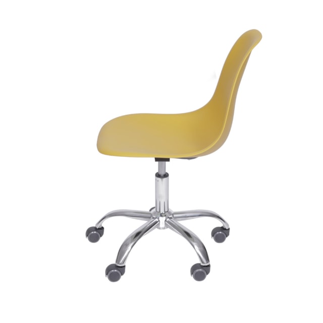 CADEIRA DKR PP AÇAFRÃO BASE RODÍZIO CADEIRA DKR PP AÇAFRÃO BASE RODÍZIO