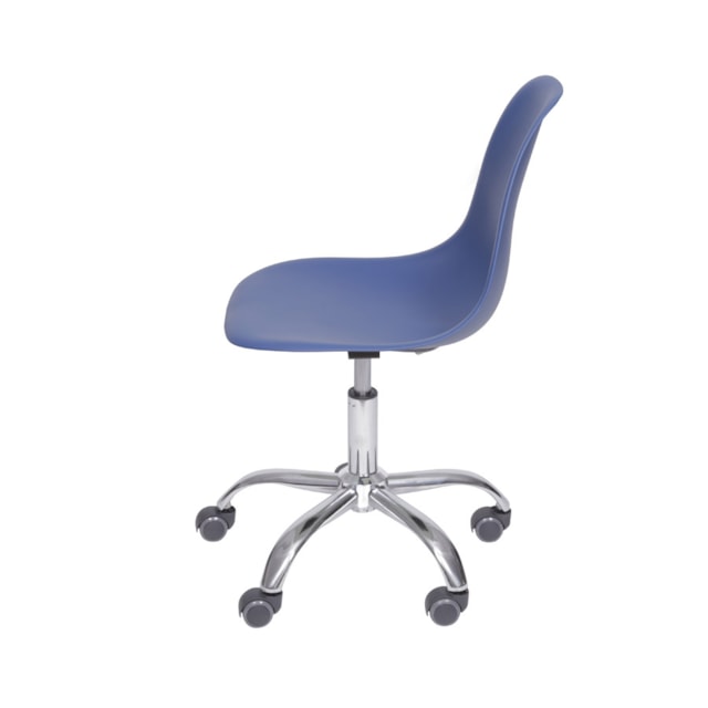 CADEIRA DKR PP AZUL MARINHO BASE RODÍZIO CADEIRA DKR PP AZUL MARINHO BASE RODÍZIO