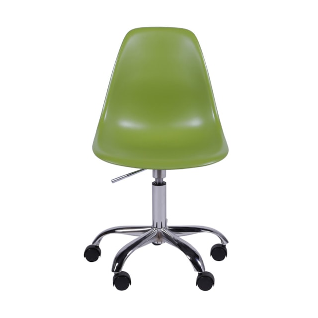 CADEIRA DKR PP VERDE BASE RODÍZIO CADEIRA DKR PP VERDE BASE RODÍZIO