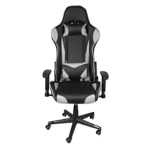 CADEIRA GAMER F16 PRETA BASE RODÍZIO