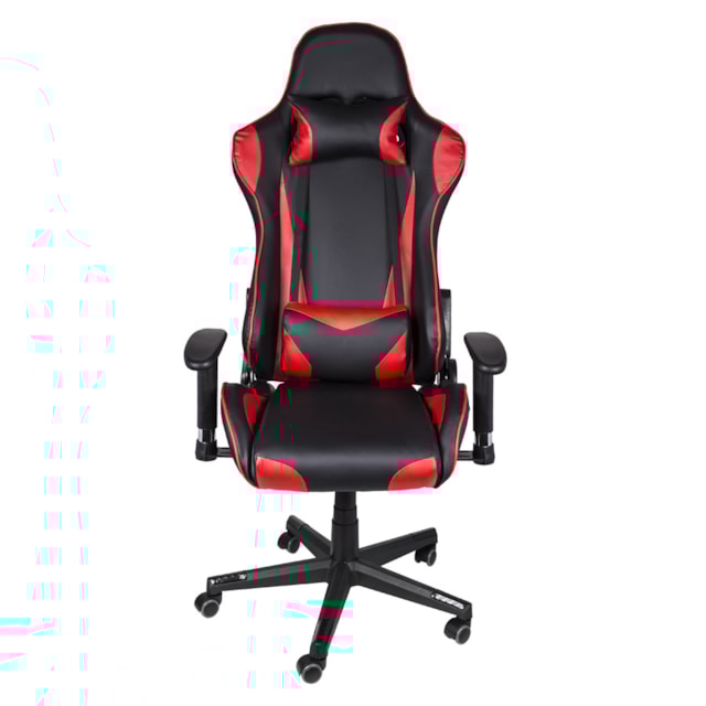 CADEIRA GAMER F16 VERMELHA BASE RODÍZIO CADEIRA GAMER F16 VERMELHA BASE RODÍZIO