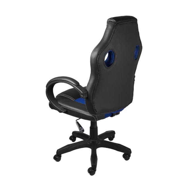 CADEIRA GAMER RAPTOR AZUL BASE RODÍZIO