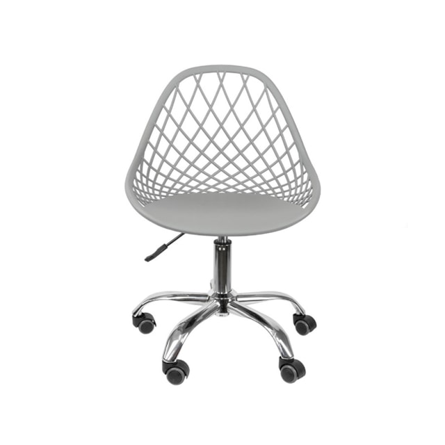 CADEIRA KAILA PP CINZA BASE RODÍZIO CADEIRA KAILA PP CINZA BASE RODÍZIO