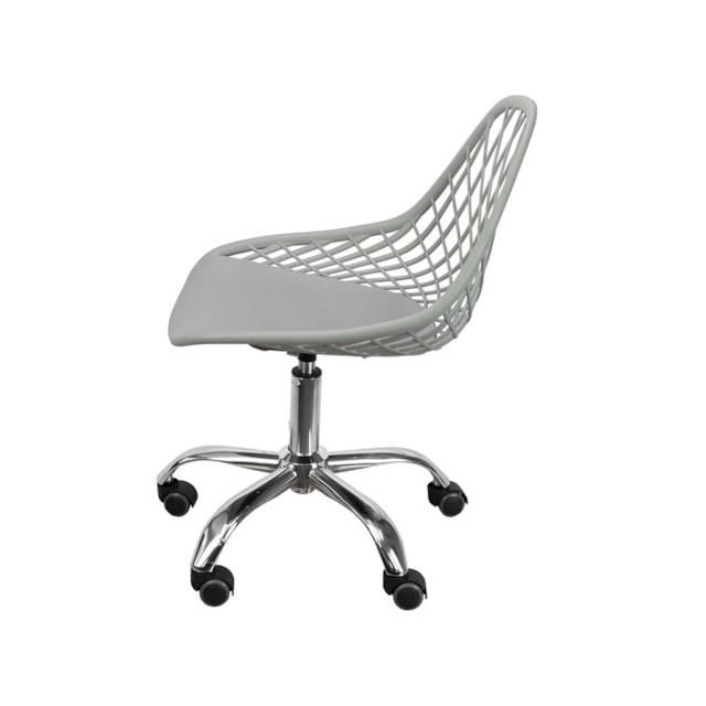 CADEIRA KAILA PP CINZA BASE RODÍZIO CADEIRA KAILA PP CINZA BASE RODÍZIO