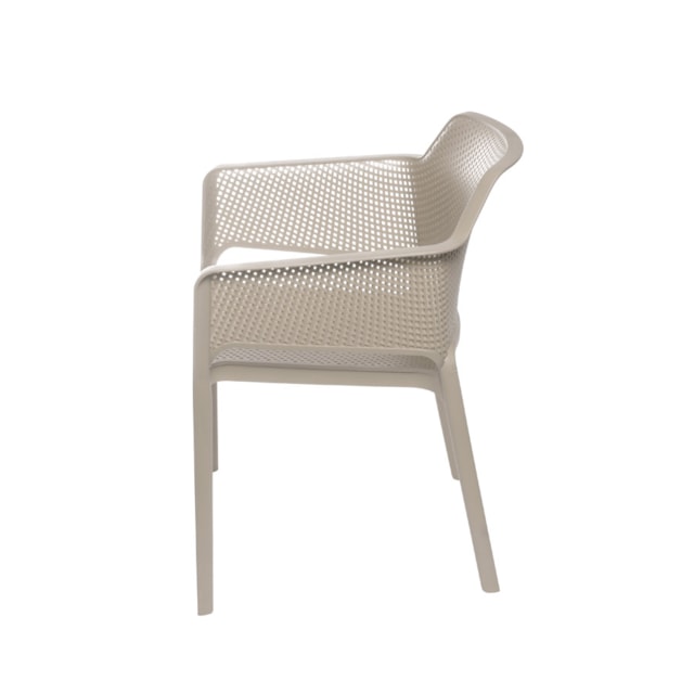 CADEIRA VEGA EM POLIPROPILENO FENDI COM BRAÇO CADEIRA VEGA EM POLIPROPILENO FENDI COM BRAÇO