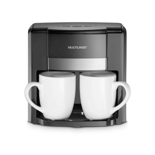 Cafeteira 2 Xícaras 500W 220V Preto Multilaser - BE010