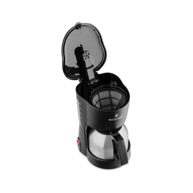 Cafeteira Elétrica 15 Xícaras Jarra Inox c/ Colher Dosadora - Multilaser 127v