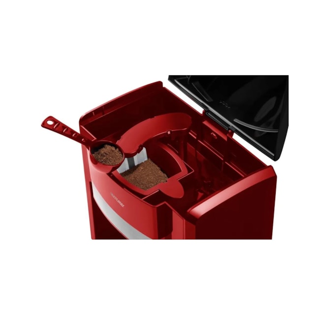 Cafeteira Vermelha Elétrica Café 2 Xícaras 500W BE015 220v Cafeteira Vermelha Elétrica Café 2 Xícaras 500W BE015 220v