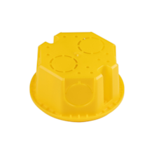 Caixa Amarela Plástica 3x3 - TRAMONTINA Caixa Amarela Plástica 3x3 - TRAMONTINA