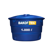 Caixa D'água c/ Tampa 1000L - BAKOF