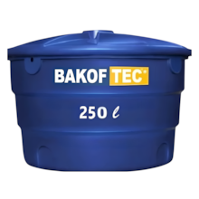 Caixa D'água c/ Tampa 250L - BAKOF