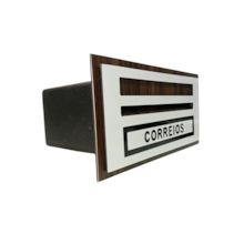 Caixa de Correio Cariri Branco com Mogno - TELHA LUZ