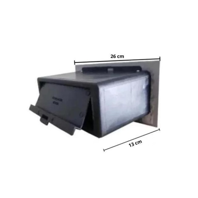 Caixa de Correio Cariri Branco - TELHA LUZ Caixa de Correio Cariri Branco - TELHA LUZ