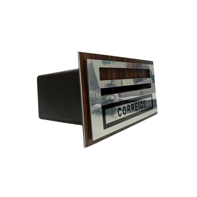 Caixa de Correio Cariri Espelhado Mogno - TELHA LUZ