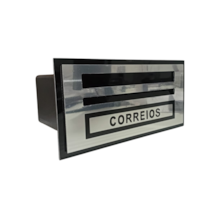 Caixa de Correio Cariri Espelhado Preto - TELHA LUZ
