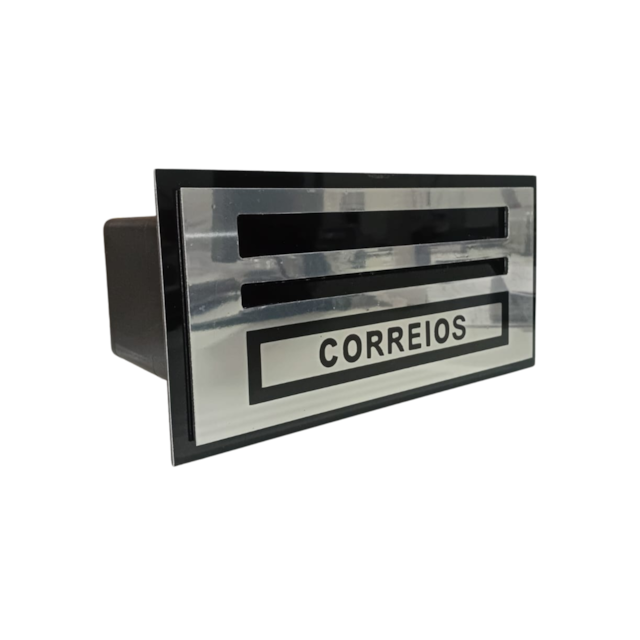 Caixa de Correio Cariri Espelhado Preto - TELHA LUZ