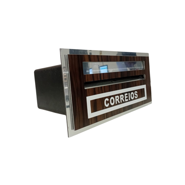Caixa de Correio Cariri Mogno Espelhado - TELHA LUZ