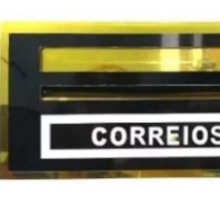 Caixa de Correio Cariri Preto com Ouro - TELHA LUZ