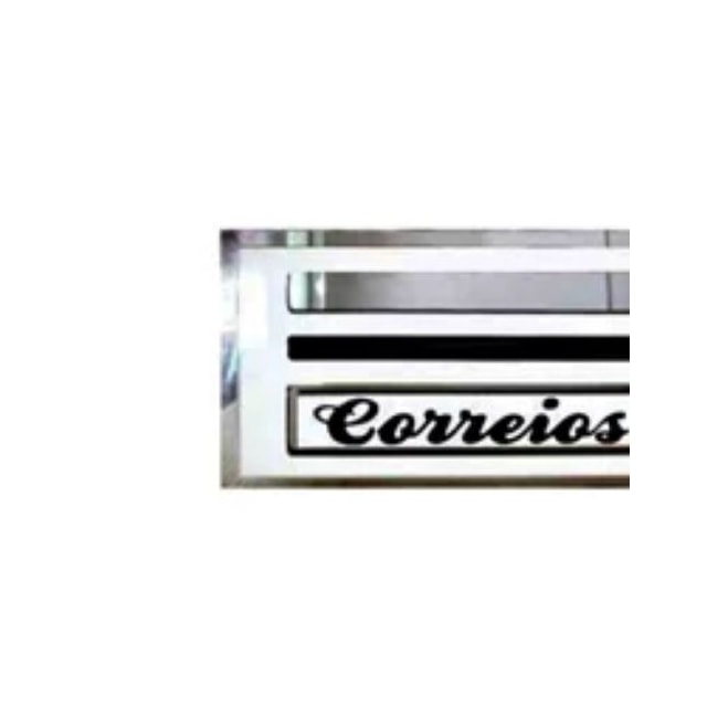 Caixa de Correio de Inox Comum Branco Adesivo - TELHA LUZ Caixa de Correio de Inox Comum Branco Adesivo - TELHA LUZ