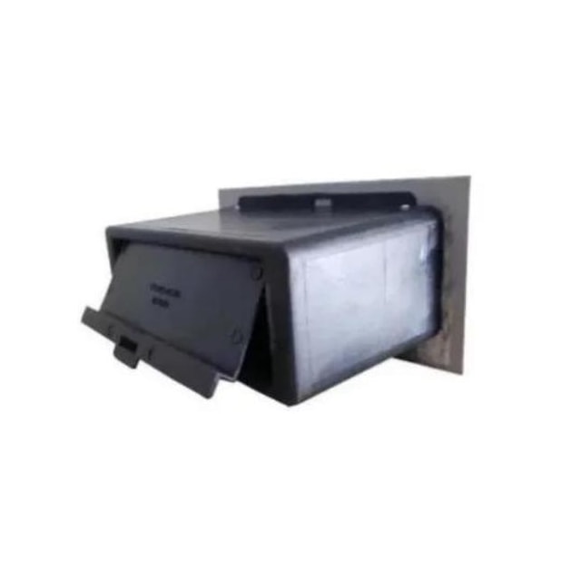 Caixa de Correio de Inox Comum Branco para Jornal - TELHA LUZ Caixa de Correio de Inox Comum Branco para Jornal - TELHA LUZ