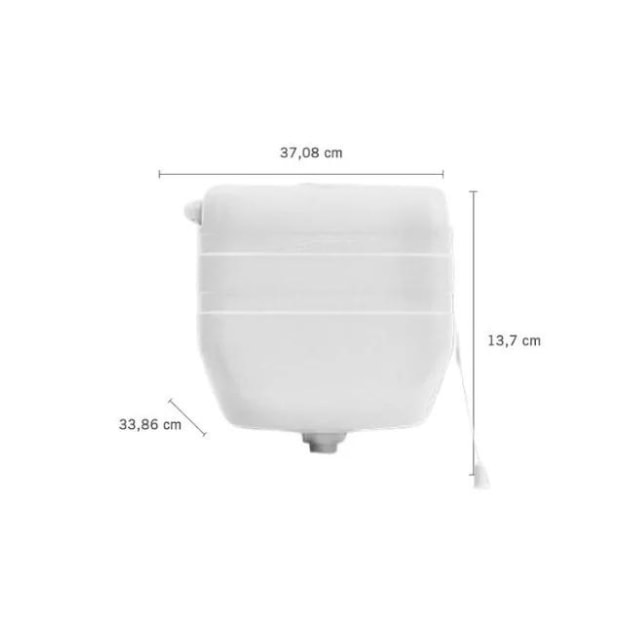 Caixa de Descarga Branca De 6,8 a 9 Litros- GRANPLAST Caixa de Descarga Branca De 6,8 a 9 Litros- GRANPLAST