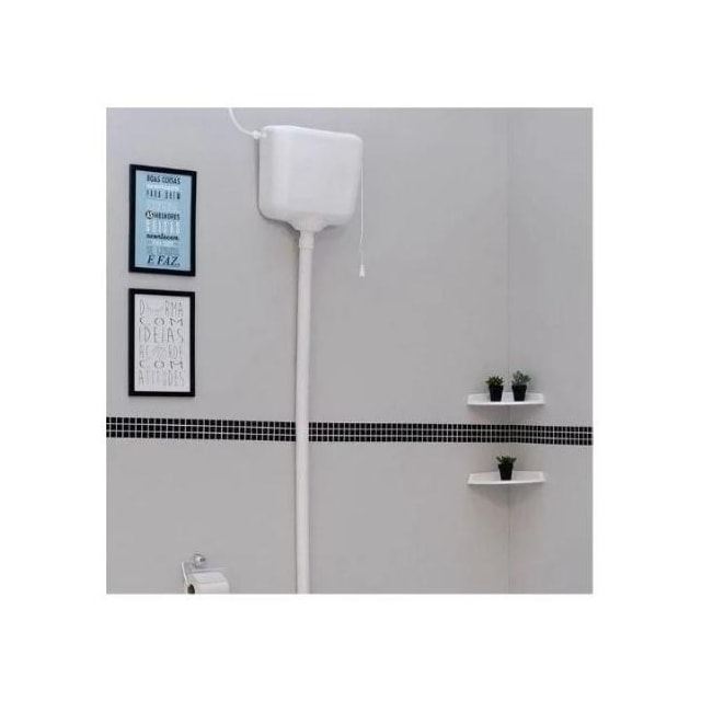 Caixa de Descarga Controlada 9 Litros C17 Branca - ASTRA Caixa de Descarga Controlada 9 Litros C17 Branca - ASTRA