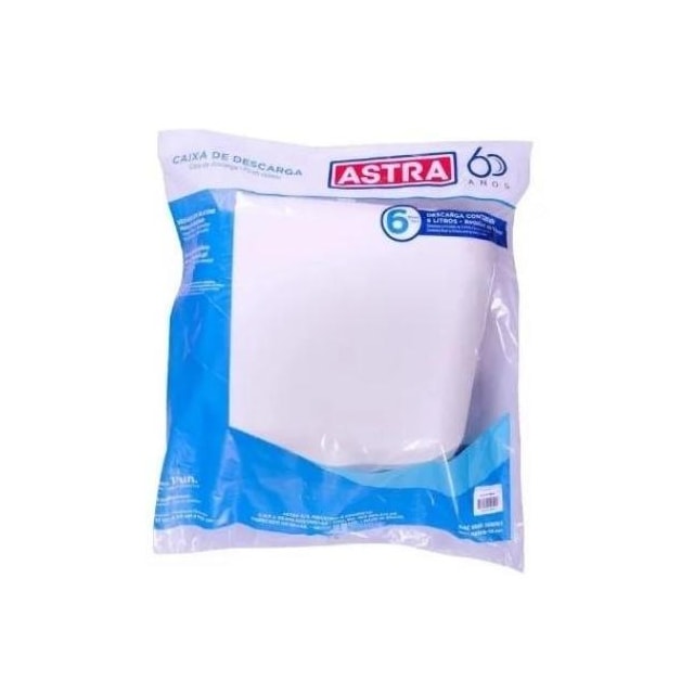 Caixa de Descarga Controlada 9 Litros C17 Branca - ASTRA Caixa de Descarga Controlada 9 Litros C17 Branca - ASTRA