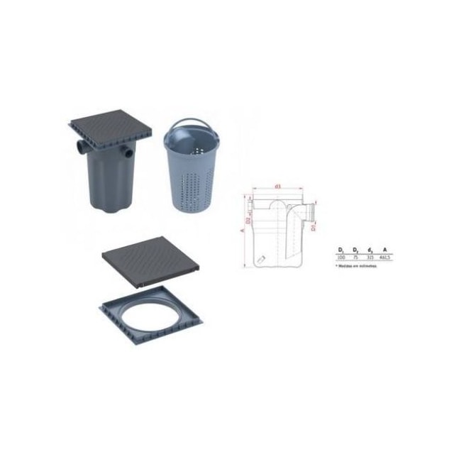 Caixa de Gordura PVC DN 100 - Tigre Caixa de Gordura PVC DN 100 - Tigre