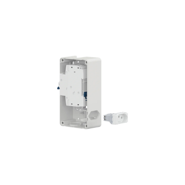 Caixa de Proteção Tomada 20A + DIN BI. 20A - WEG Caixa de Proteção Tomada 20A + DIN BI. 20A - WEG