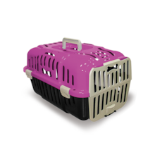 Caixa de transporte Joy furacão pet n2 Rosa Caixa de transporte Joy furacão pet n2 Rosa