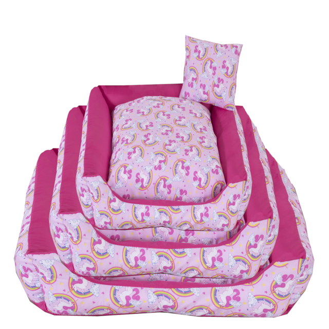 Cama Para Pet Cães e Gatos Unicolors Rosa Deccoralle Grande