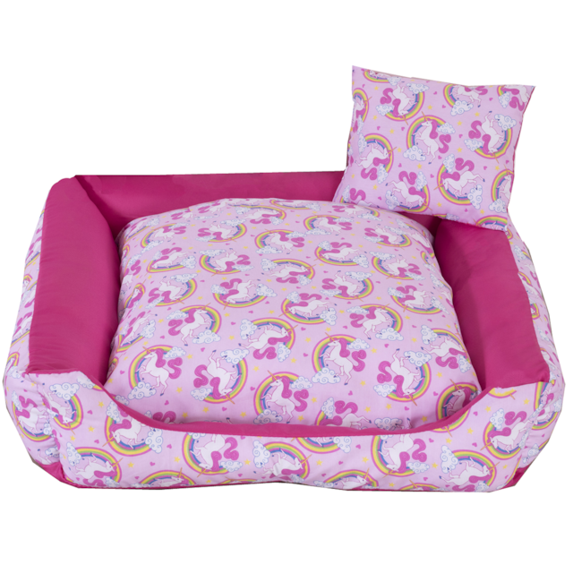 Cama Para Pet Cães e Gatos Unicolors Rosa Deccoralle Médio