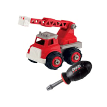 Caminhão de Bombeiro 16 Peças City Machine Multikids - BR1867