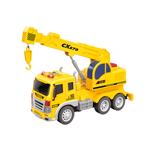 Caminhão Mega Construtor Guindaste Zippy Toys