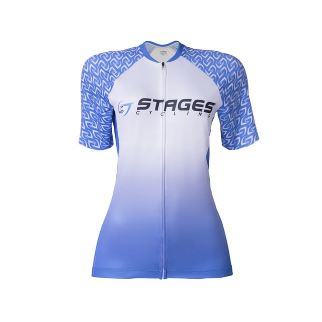 Camisa de Ciclismo Feminina Stages Race Roupas:PP