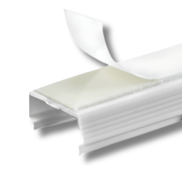 Canaleta Branca com Fita Dupla Face 20x10x2000mm - ILUMI