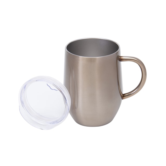 Caneca Térmica Inox com Tampa 350ml Mimo Style Bronze