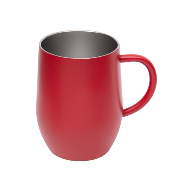 Caneca Térmica Inox com Tampa 350ml Mimo Style Vermelho